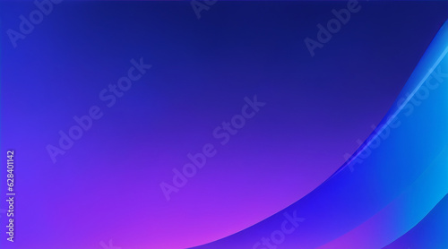 Purple and blue background with a gradient. Generative AI.
