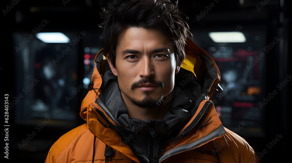 Asian-European male model Generative AI Asian-European male model Generative AI
