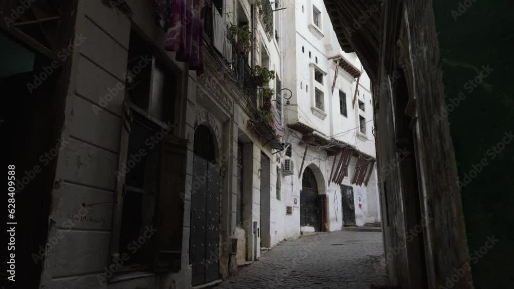Old ottoman houses in the Casbah Algiers Algeria Old ottoman houses in the Casbah Algiers Algeria