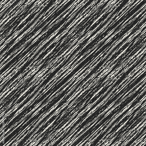 Charcoal Wood Grain Textured Diagonal Striped Pattern 