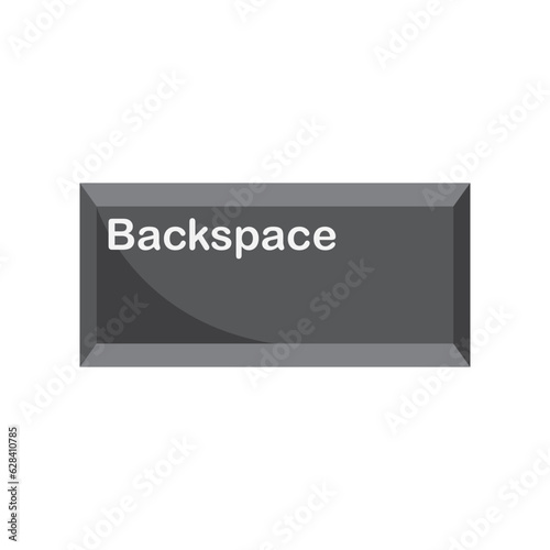 Backspace button icon