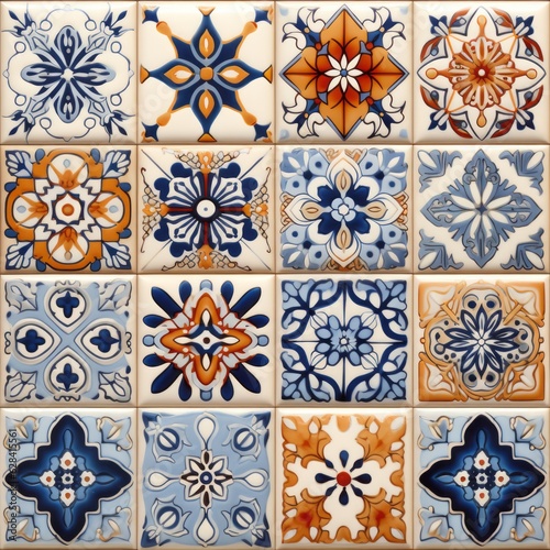 Intricate Tile Mosaic