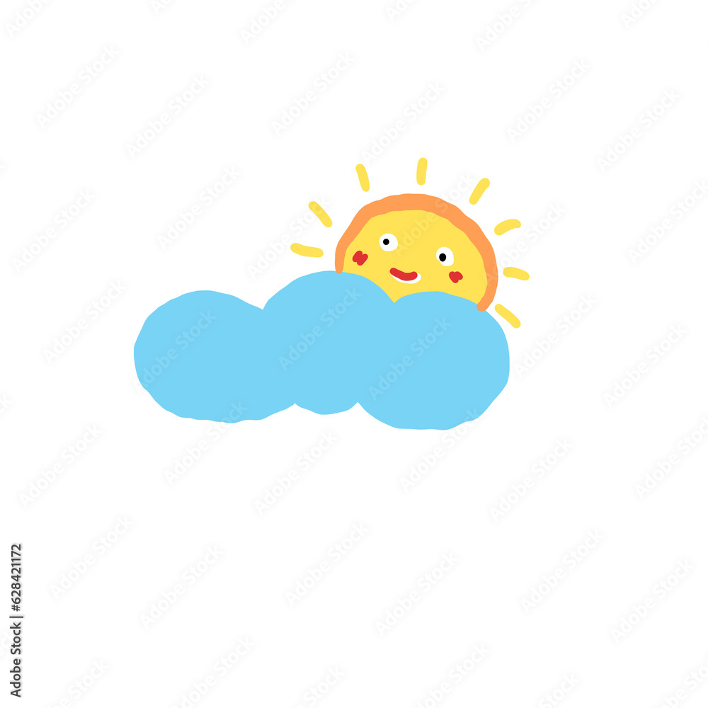 sun and clouds sun and clouds