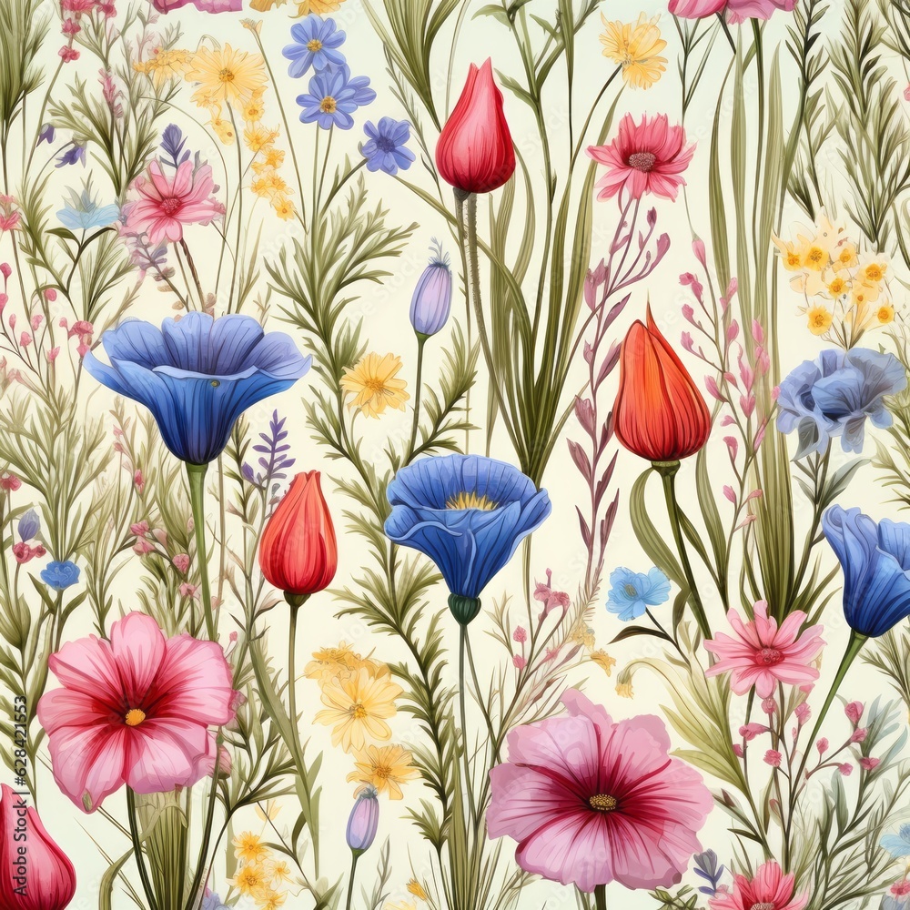 Meadow Bloom Pattern