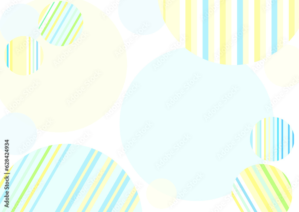 Pastel Stripes Dot Pattern Background