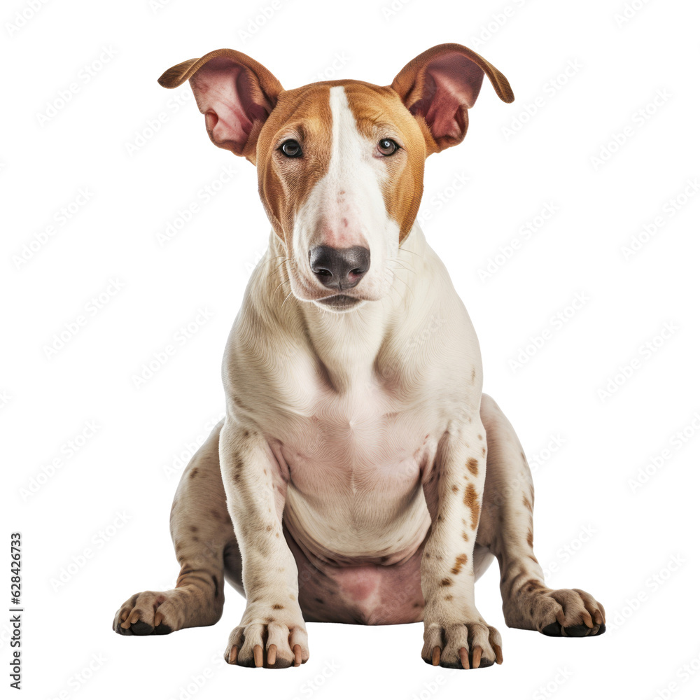 great dane dog isolated on transparent background cutout