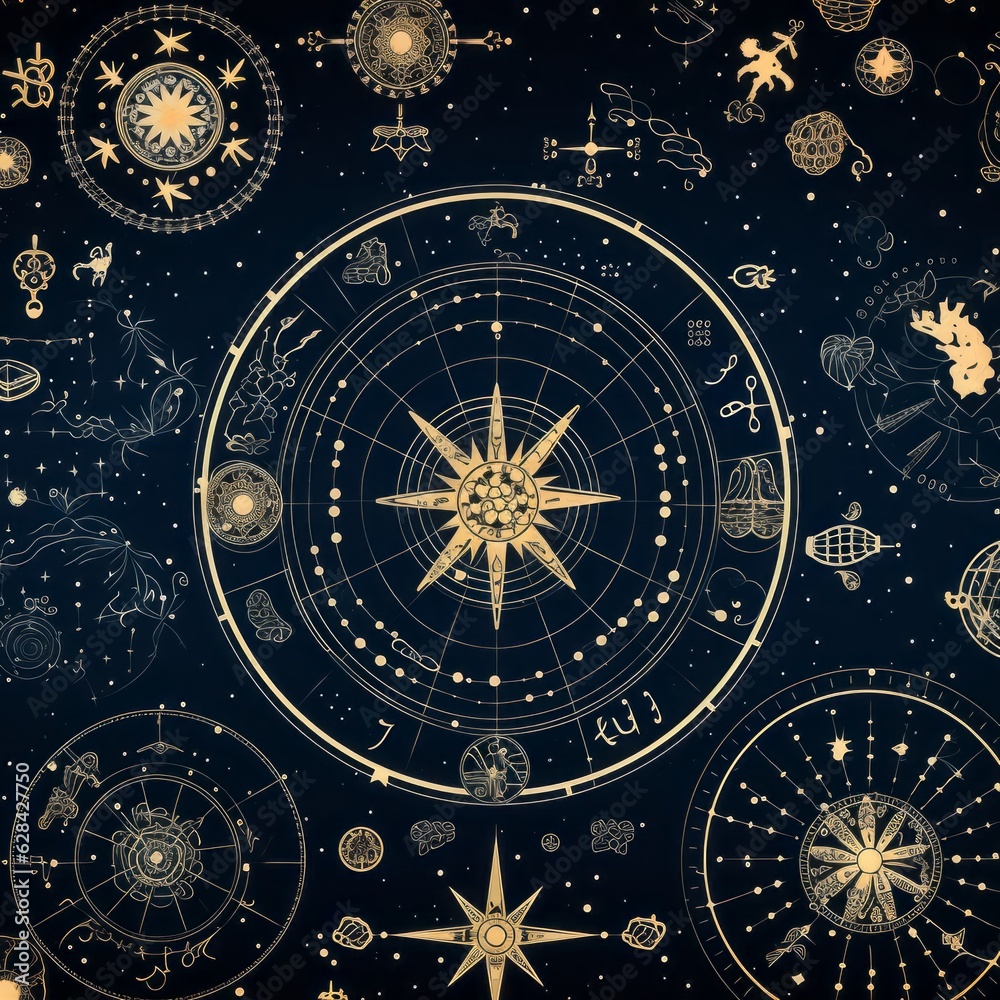 Starry Zodiac Design