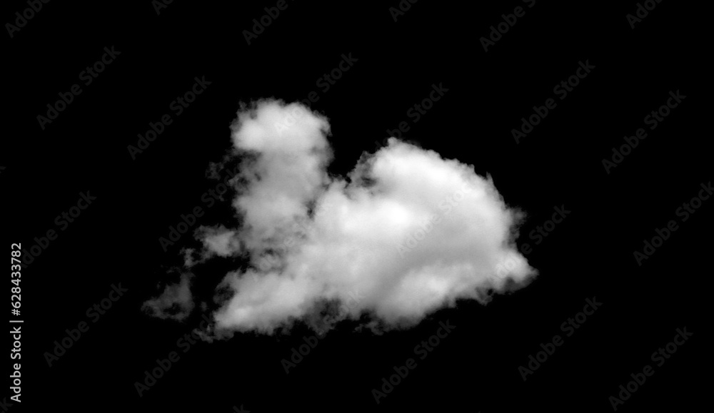 Set of white clouds or fog for design isolated on black background.
Set of white clouds or fog for design isolated on black background.