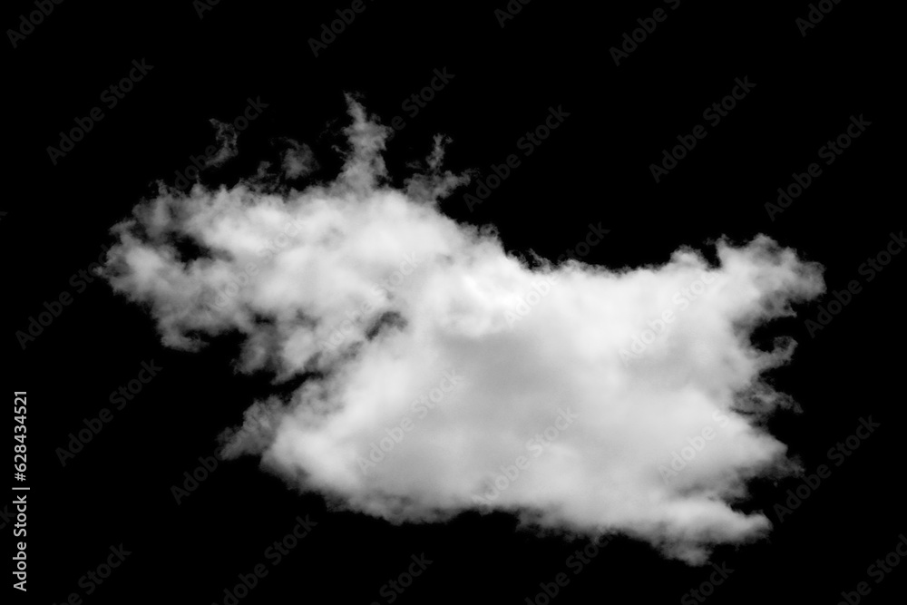 Set of white clouds or fog for design isolated on black background.
Set of white clouds or fog for design isolated on black background.