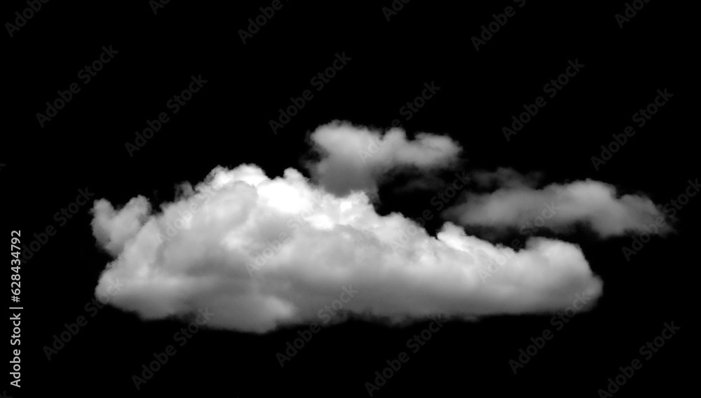Set of white clouds or fog for design isolated on black background.
Set of white clouds or fog for design isolated on black background.