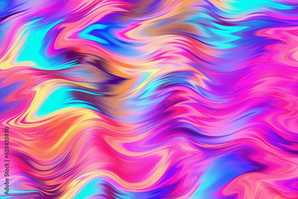 abstract neon multicolor background with waves abstract neon multicolor background with waves