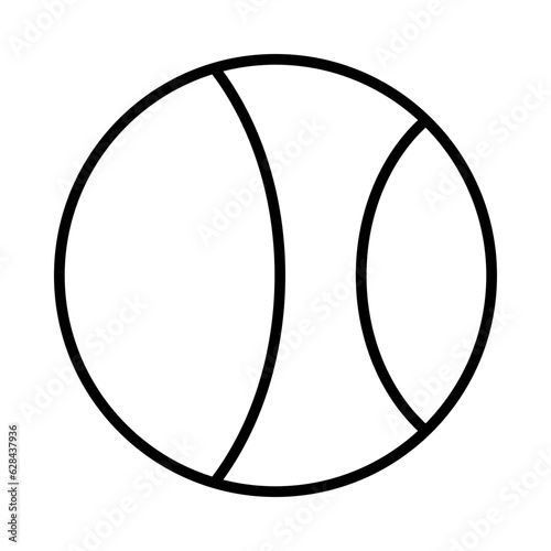 ball icon or logo isolated sign symbol vector illustration - high quality black style vector icons
