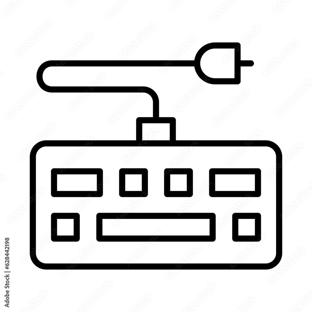 keyboard icon or logo isolated sign symbol vector illustration - high quality black style vector icons keyboard icon or logo isolated sign symbol vector illustration - high quality black style vector icons