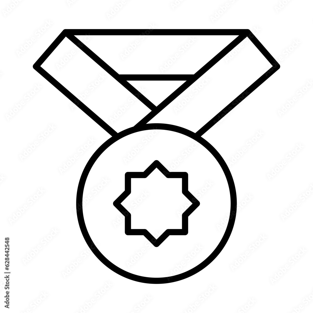 medal icon or logo isolated sign symbol vector illustration - high quality black style vector icons medal icon or logo isolated sign symbol vector illustration - high quality black style vector icons