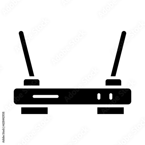 modem icon or logo isolated sign symbol vector illustration - high quality black style vector icons