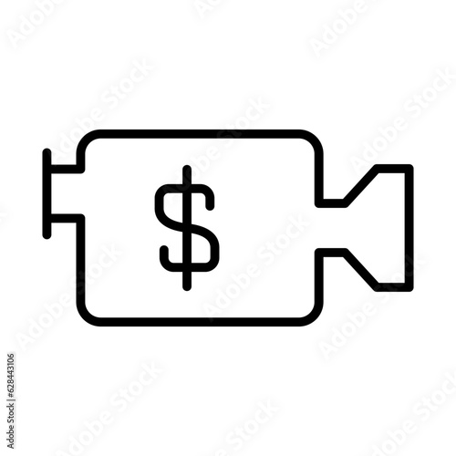 monetization icon or logo isolated sign symbol vector illustration - high quality black style vector icons