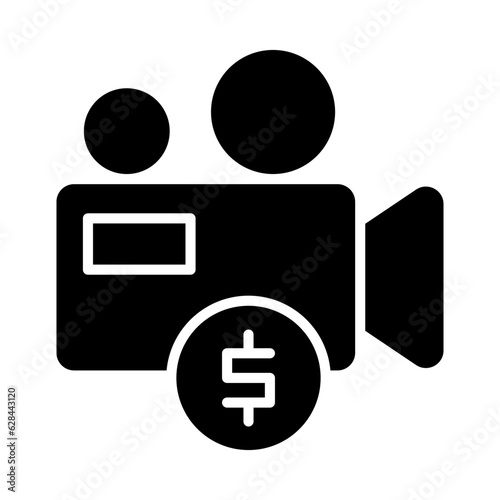monetization icon or logo isolated sign symbol vector illustration - high quality black style vector icons