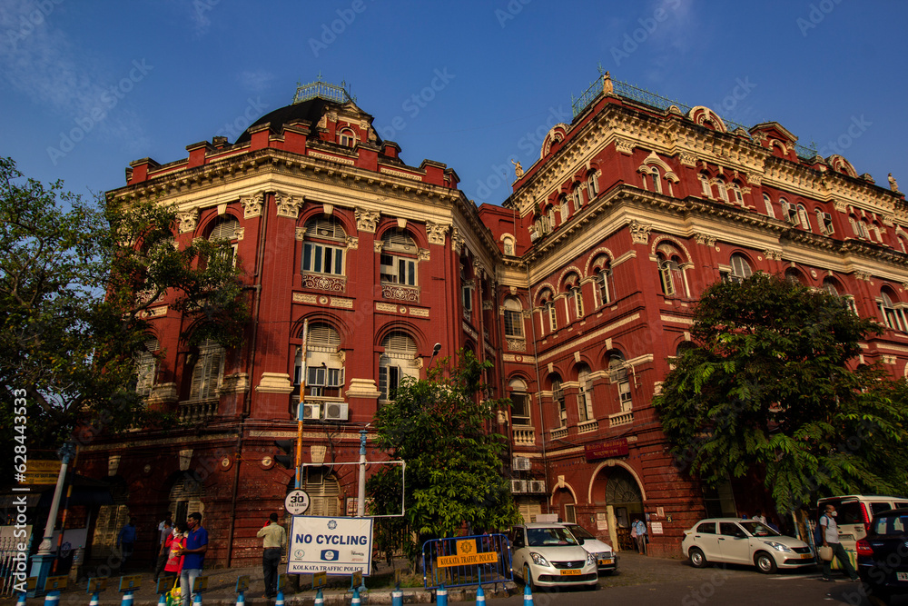 2nd November, 2021, Kolkata, west Bengal, India: The heritage famous Writers Building at Kolkata.