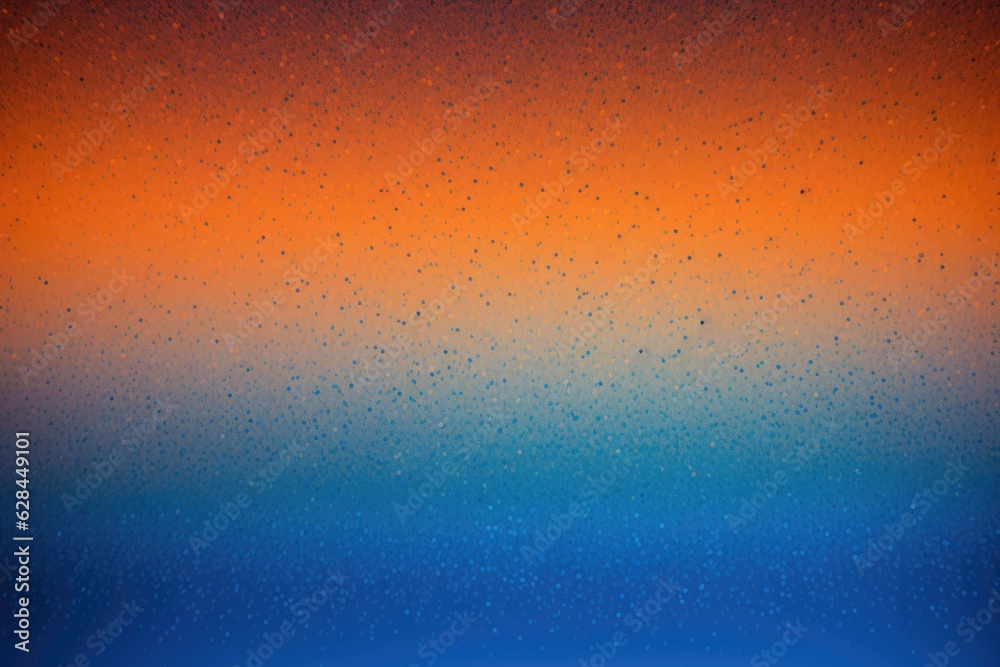 Vibrant Illusory Gradient Blurry Art: Tonalist Color Palette on Unprimed Canvas Background