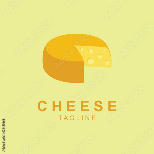 cheese logo vector template illustration design