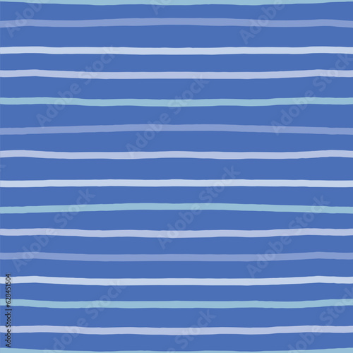 Classic lined seamless pattern. Cute and simple horizontal lines texture. Hand drawn thin colourful lines background