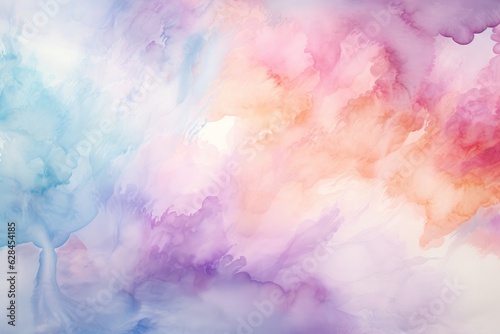 Abstract watercolor background colourful. pattern background generative ai