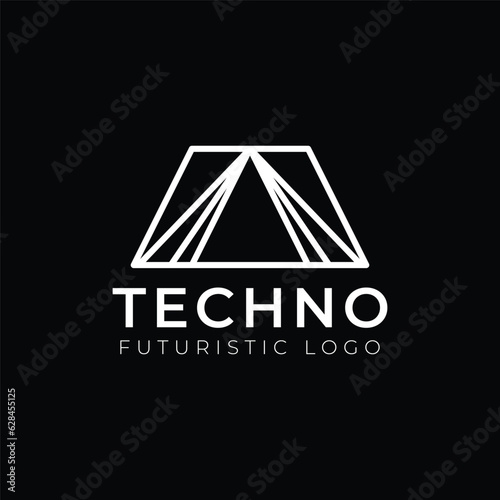 A symbolic logo design square design logo