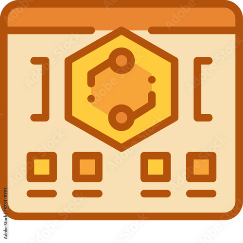 website two tone icon