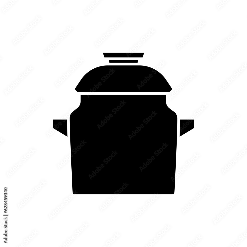 Pot icon vector. kitchen illustration sign. kitchenware symbol. Food logo. Pot icon vector. kitchen illustration sign. kitchenware symbol. Food logo.