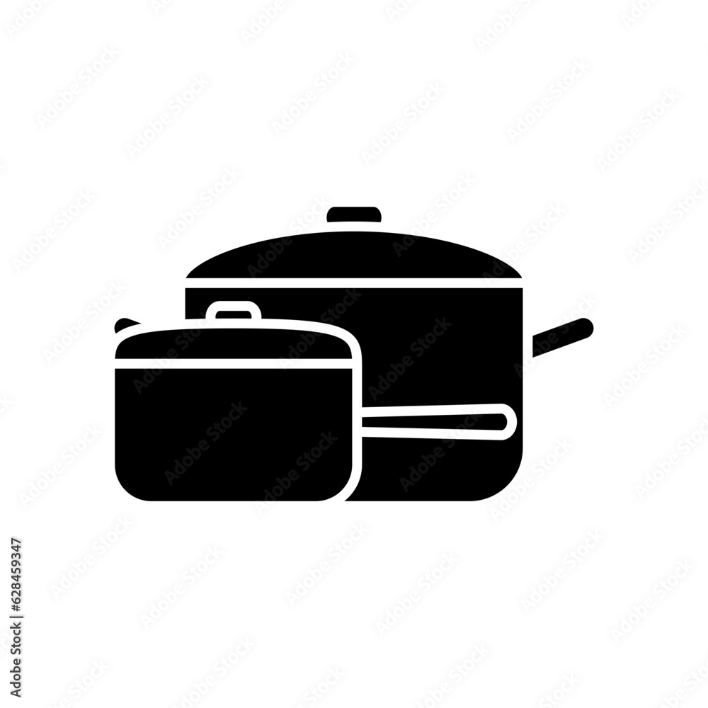 Pot icon vector. kitchen illustration sign. kitchenware symbol. Food logo. Pot icon vector. kitchen illustration sign. kitchenware symbol. Food logo.