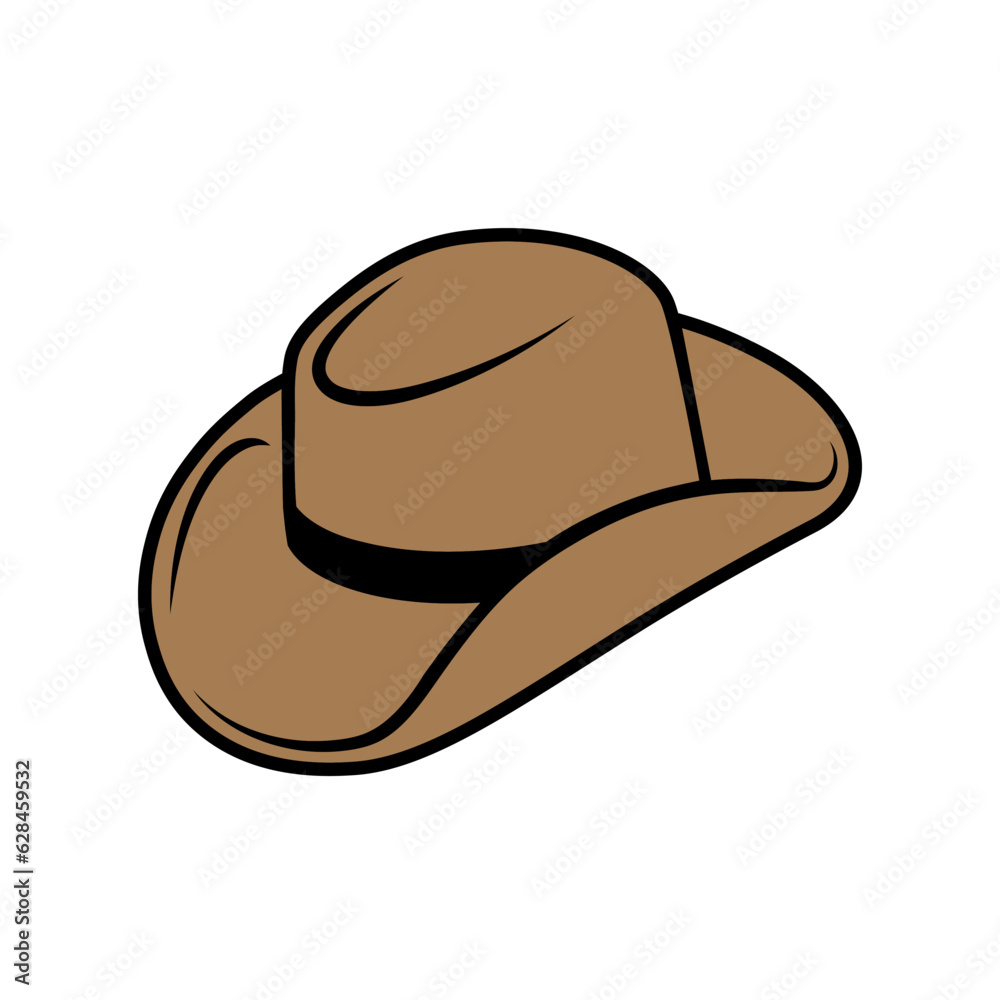 Cowboy hat icon vector. west illustration sign. Texas symbol or logo. Cowboy hat icon vector. west illustration sign. Texas symbol or logo.