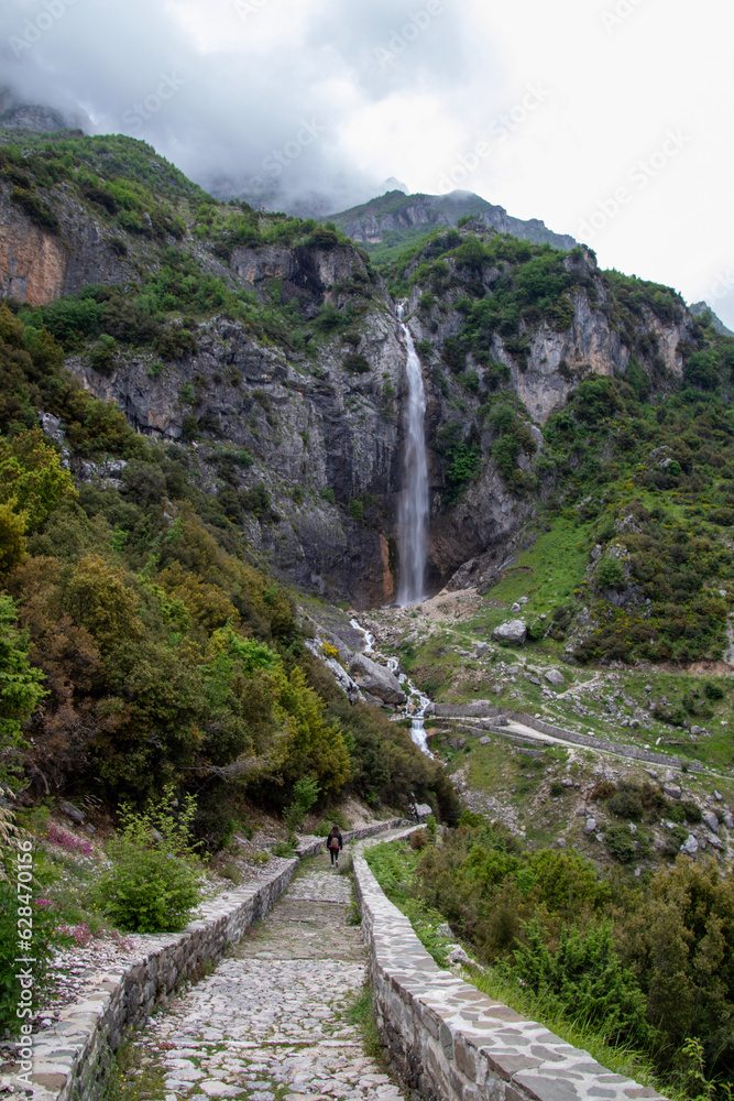 Tzoumerka Waterfall