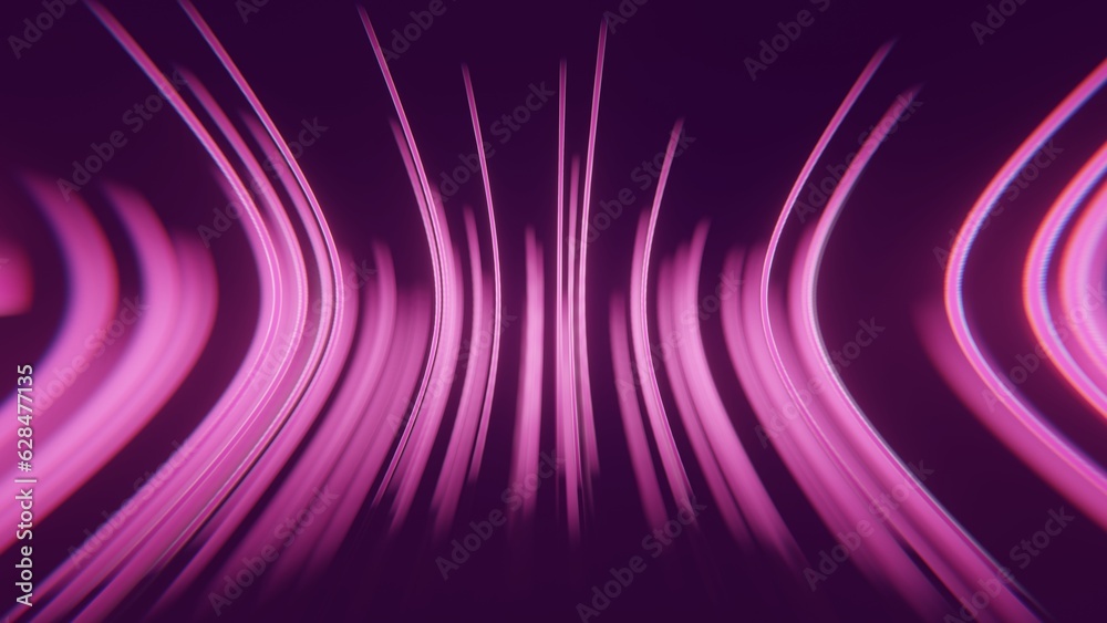 Conceptions technology bg. Abstract Wave Of Light Strings Flowing ...