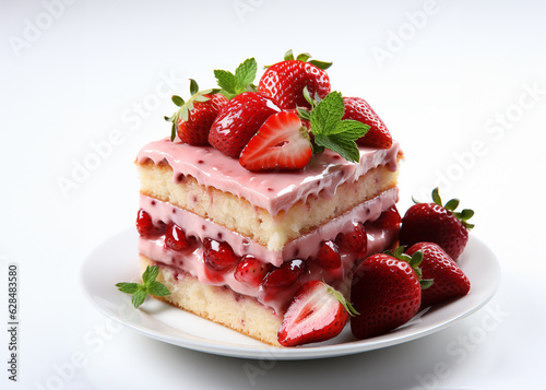 cheesecake with strawberry