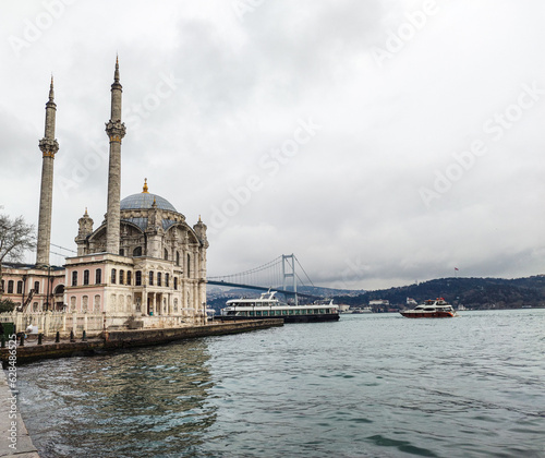 view of the ortakoy mosque