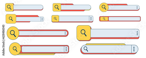 Retro Search Bar