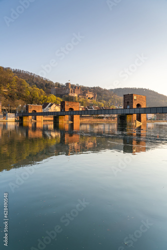 Heidelberg Castle and Neckar River
