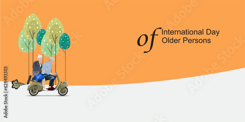 International day of older persons concept