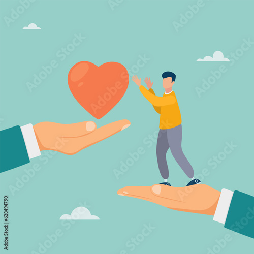 Empathy or empathy, understanding and sharing feelings with others, supporting or helping the community, the concept of kindness and compassion, support. 