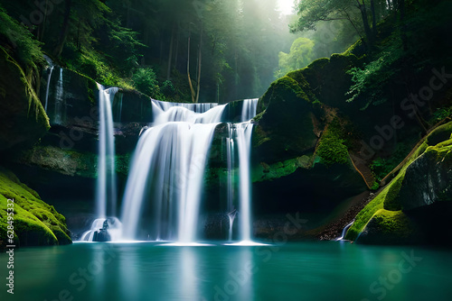 waterfall in the forest