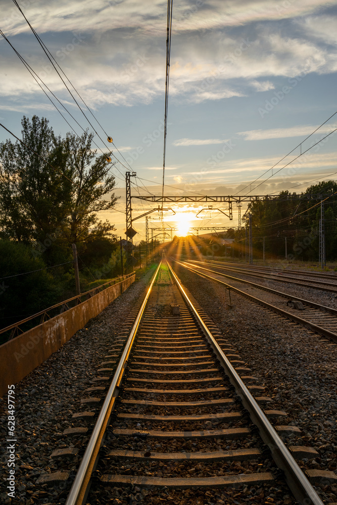 Fototapeta premium railway