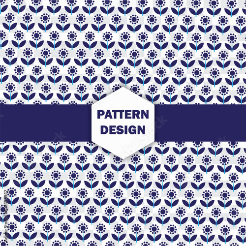  Floral And Abstract Vector Pattern Design 