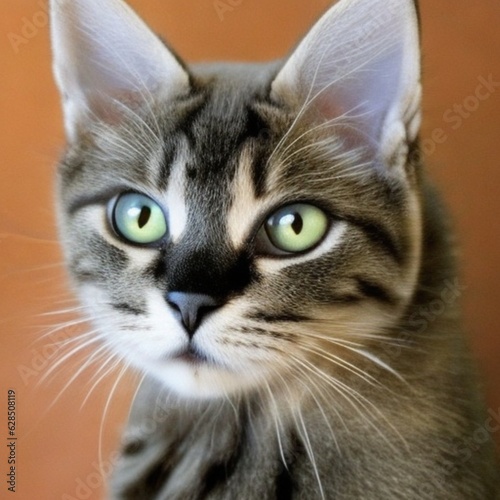 close up of a cat