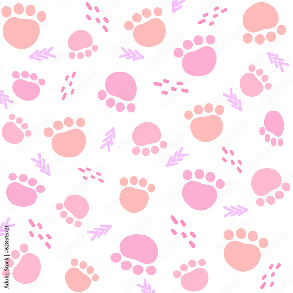 seamless pattern with cat seamless pattern with cat