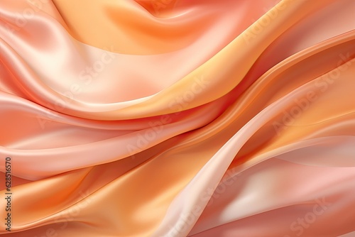 Beautiful, delicate silk background, factory fabric texture.