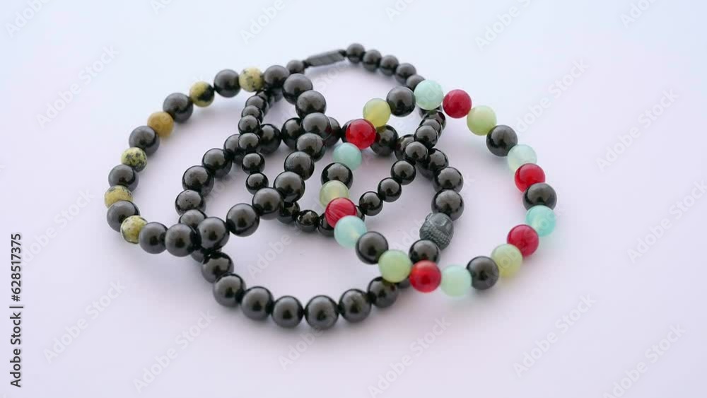 Rotating bracelets made of shungite Rotating bracelets made of shungite