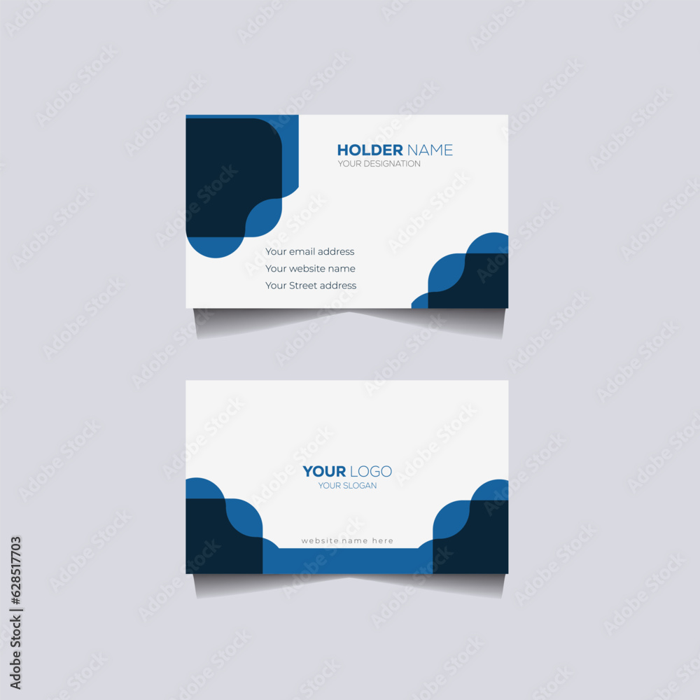 creative business card template.	
