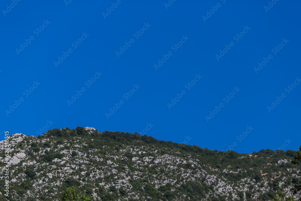 blue sky and mountains blue sky and mountains