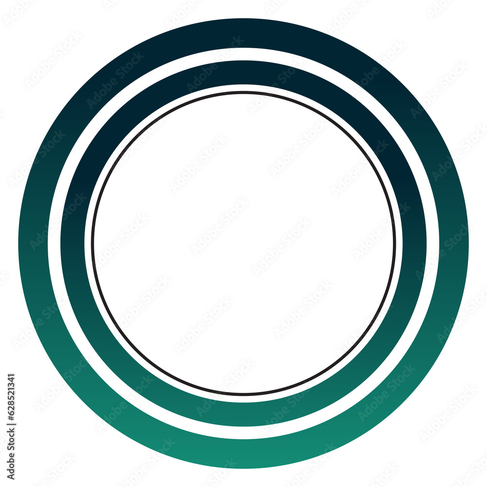 Circles, shapes with empty space for icons, logos, texts Circles, shapes with empty space for icons, logos, texts