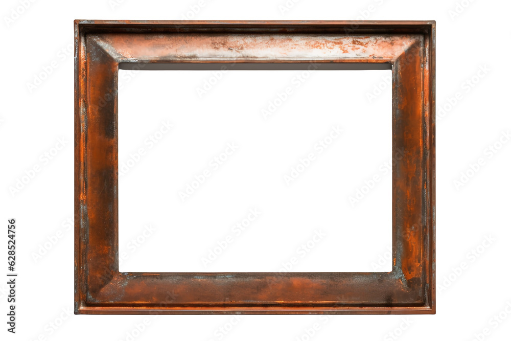 Old retro picture frame grunge isolated on white background with empty space for image. Mockup for design, photo, poster. Old retro picture frame grunge isolated on white background with empty space for image. Mockup for design, photo, poster.